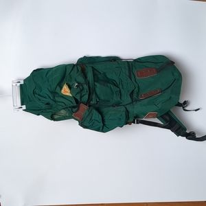 Vintage 1980s Kelty backpack w/ leather
